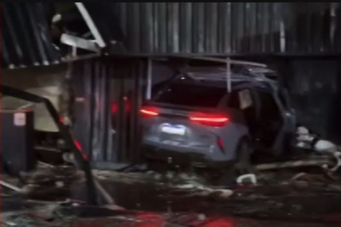 MP denuncia homem que atropelou grávida e destruiu barbearia