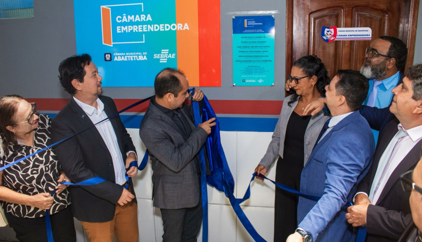 Inauguração da primeira Câmara Empreendedora do Brasil em Abaetetuba pelo Sebrae