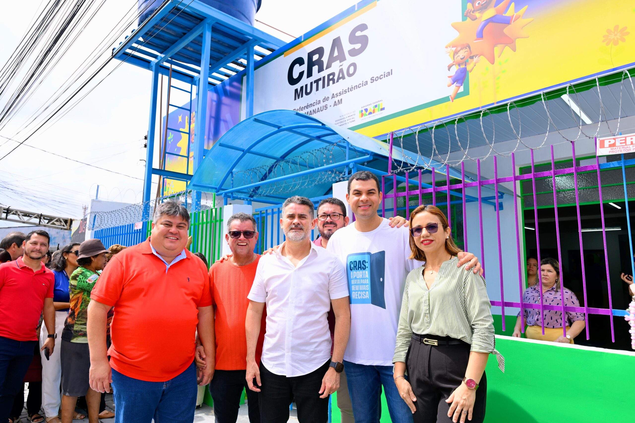 Prefeito David Almeida renova Cras Mutirão e fortalece apoio social na região Norte