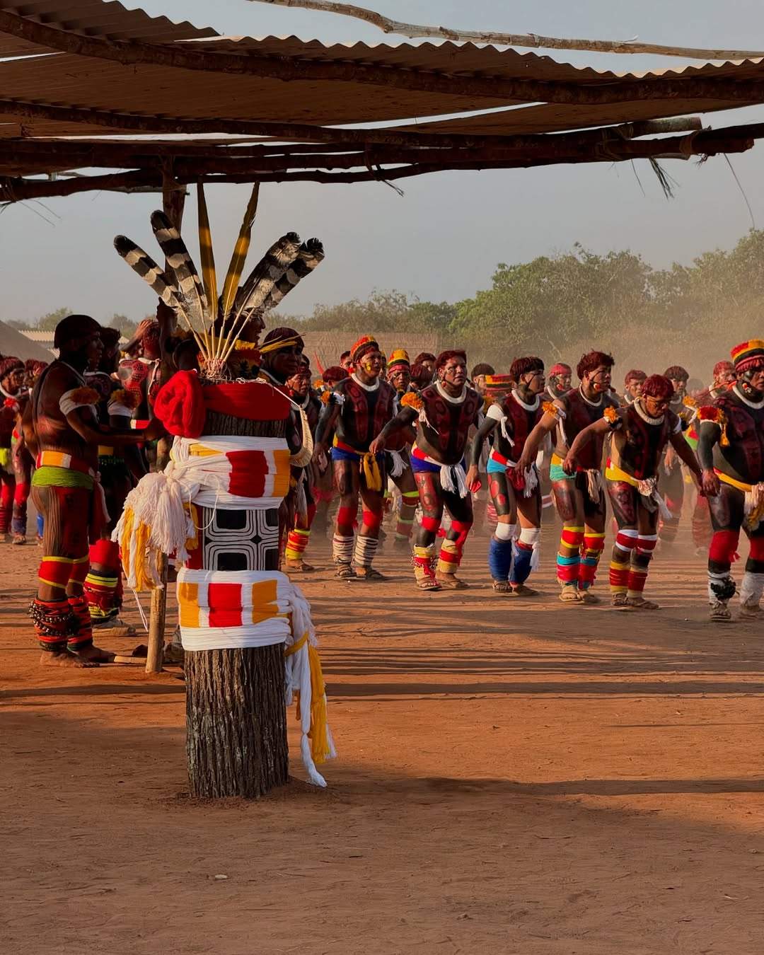 Descubra as tradições únicas do Ritual do Kuarup: Celebração dos ancestrais com troncos de madeira no Alto Xingu!