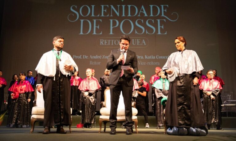 André Zogahib e Katia Couceiro assumem liderança da UEA em solenidade de posse