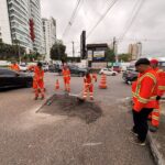 Avanço da Operação ‘Tapa-Buracos’ revitaliza as ruas do Parque 10 em Manaus