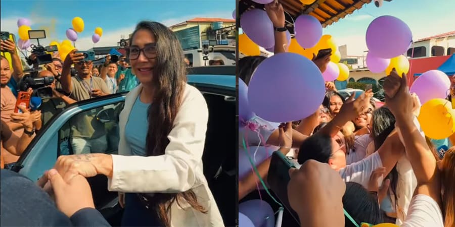 Celebração e Música: Cleusimar faz entrada triunfante no Belle Femme com festa e animação