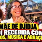 Celebração emocionante marca a recepção de Cleusimar Cardoso, mãe de Djidja, com fogos, música e reencontros emocionantes!